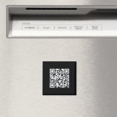 Qr Trump Präsident Trump Tance Code Funny Uni Magnet (In Situ (Geschirrspüler))