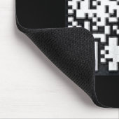 Qr Trump Präsident Trump Tance Code Funny Uni Mousepad (Ecke)