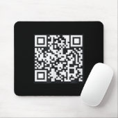 Qr Trump Präsident Trump Tance Code Funny Uni Mousepad (Mit Mouse)