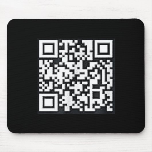 Qr Trump Präsident Trump Tance Code Funny Uni Mousepad (Vorne)