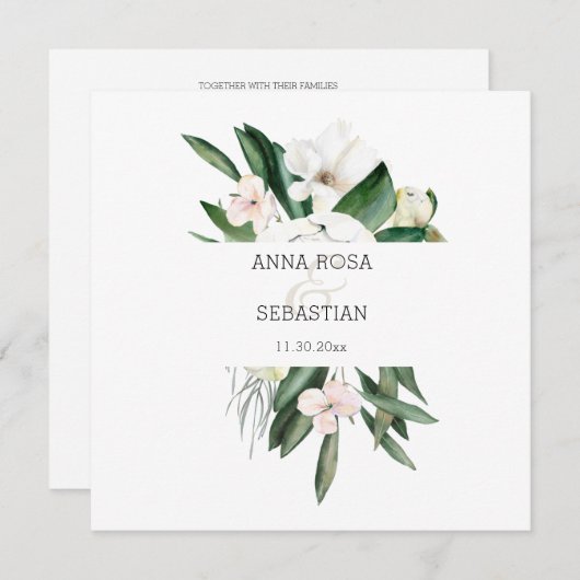 *~* QR UAWG AR15 Blumenzangenzellenzitze Einladung (Vorne/Hinten)