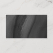 QR-UAWG für Black & Gold-Hochzeiten Begleitkarte (Rückseite)