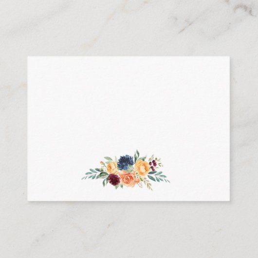 QR-UAWG für gemischte Blumenzwiebeln Begleitkarte (Rückseite)