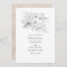 QR-UAWG für White Wedding Floral