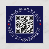 QR-UAWG mit Blauen Grenzherzen Begleitkarte (Vorderseite)