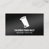 🔳 QR Valet Trash Visitenkarte (Vorderseite)