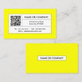 QR VISITENKARTE (Vorne/Hinten)