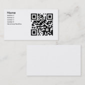 QR Visitenkarte (Vorne/Hinten)