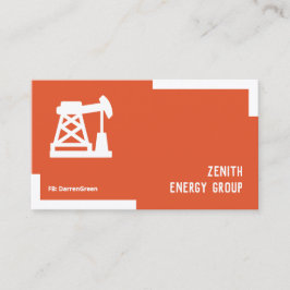 QR-Visitenkarte für die Erdölindustrie Visitenkarte