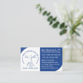 QR-Visitenkarte  Visitenkarte (Stehend Vorderseite)