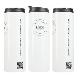 QR-Website für einfache benutzerdefinierte Unterne Thermosbecher