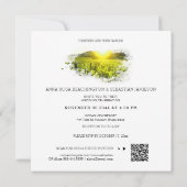 *~* QR Weintrauben Italien AR21 UAWG Wedding Einladung (Rückseite)