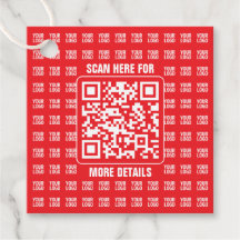 QR-Werbecode (editierbar) mit Logo-Muster
