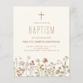 QR Wildblume Taufgarten im Blut (Vorderseite)