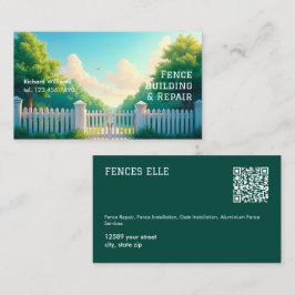 QR-Zaunbefestigungsreparatur Visitenkarte