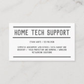 QR Zuhause IT Support Visitenkarte (Vorderseite)
