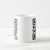 QR > Zweiheit Kaffeetasse (Mittel)