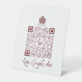 QRcodde für Mehrzweck-Anwendungen Sockelschild (Vorderseite)