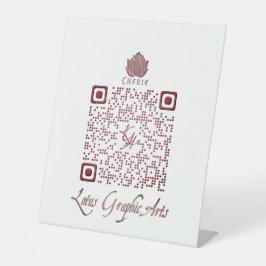 QRcodde für Mehrzweck-Anwendungen Sockelschild