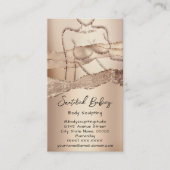 QRCode-Frau für die individuelle Körpermodellierun Visitenkarte (Vorderseite)