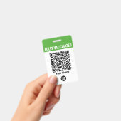 QrCode-Impfung mit benutzerdefinierten Namen für M Ausweis (Handheld)