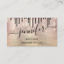 QRCode Logo Abstrakt Online Shop Rose Gold Grunge