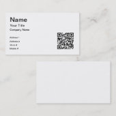QrCode Visitenkarte (Vorne/Hinten)