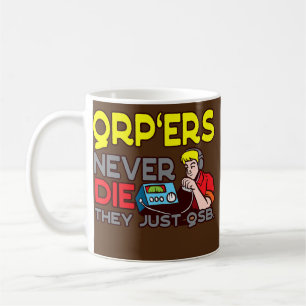 QRP-Funkspruch für Männer und Frauen lustig  Kaffeetasse