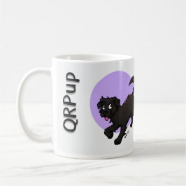 QRPup Cup - Schwarzer Terrier Kaffeetasse