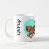 QRPup Cup - Terrier Kaffeetasse (Links)