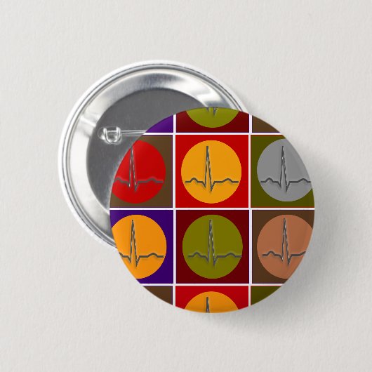 QRS Pop Art Button (Vorne & Hinten)