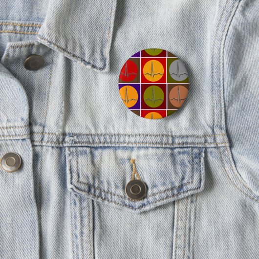 QRS Pop Art Button (Beispiel)