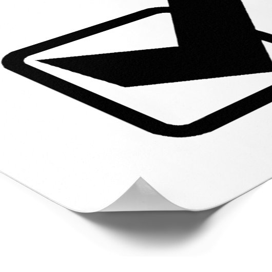 QS-Techniker bei der Arbeit Poster (Ecke)