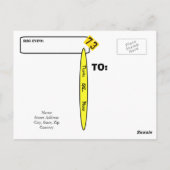 QSL-Karten für den Funksteckplatz vom Grid-Ham Postkarte (Rückseite)