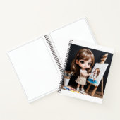 QT artist sketchbook Notizblock (Innenseite)