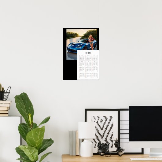 QT-Kalender 2025 Poster (Heimbüro)