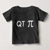 QT Pi Geeky Baby T-shirt (Vorderseite)