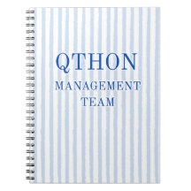 QTHON Management Team Notizbuch