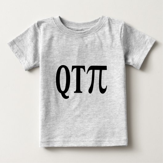 QTPi Baby T-shirt (Vorderseite)