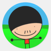 QTSEC Dave Sticker (Vorderseite)