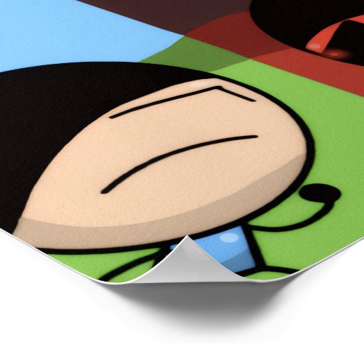 QTSEC Shadow Demand Invasion Poster (Ecke)