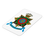 Qua Patet Orbis - Korps Mariniers Embleem Magnet (Linke Seite)