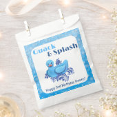 Quack and Splash Ente 3. Geburtstag Geschenktütchen (Ausgeschnitten)