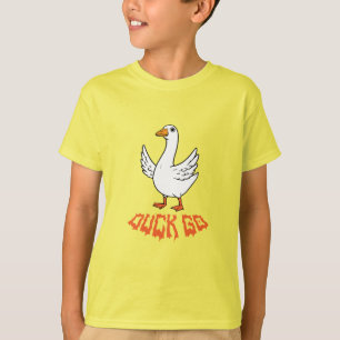 Quack Edge Duck Grafik-T-Shirt T-Shirt