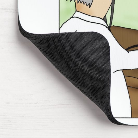 Quack-Enten-Doktor Cartoon Mousepad (Ecke)