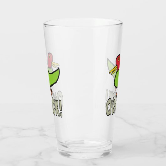 Quack-Entenquack Glas (Links)