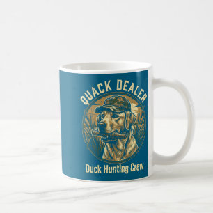 Quack Er Lustiger Entenjagd-Labrador Retriever Hun Kaffeetasse