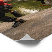 Quack Fu Showdown Plakat (Ecke)