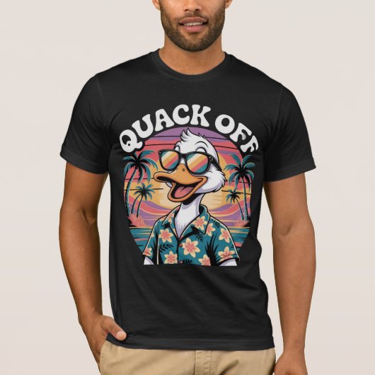 QUACK OFF DUCK T-Shirt (Vorderseite)