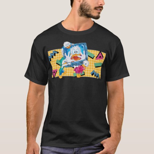 Quack Pack Retro T-Shirt (Vorderseite)